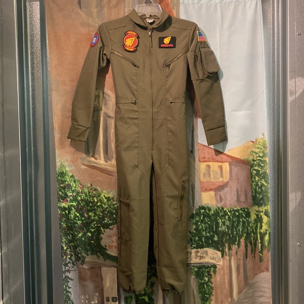 Top Gun Maverick flight suit/jumpsuit and shirt set costume